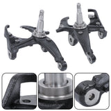2Pcs Disc Brake Stock Spindles Steering Knuckles Replacement for El C-amino 1979-1987 Replacement for Malibu 1979-1987