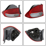 labwork Outer Driver Side Tail Light Replacement for 2009-2011 Honda Civic Sedan Hybrid Halogen