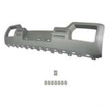 labwork Front Bumper Skid Plate Lower Cover Silver Gray Replacement for 2014 2015 Sierra 1500 22902312 GM1053100