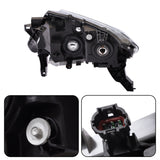 Driver and Passenger Side Headlight Assembly Replacement for Pathfinder Platinum S SL SV 2017-2020 Headlights Halogen w/DRL Projector