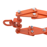 36 inches Steel Log Grapple Hook with 4 Claws Replacement for Forklifts Tractors Trucks