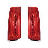 Labwork Pair LED Tail Lights Lamp For 2013-17 Cadillac ATS Rear Left+Right Side