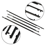 labwork Door Belt Moulding Weatherstrips Replacement for Toyota Prius 2010-2015 Front Rear Set 75710-47021 75720-47021 75730-47021 75740-47021