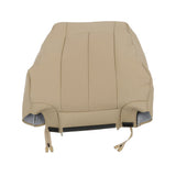 Seat Cover Driver Tan Leather Bottom and Top 2Pcs Replacement for 2007-2014 Expedition Sport Utility 4-Dooroyou