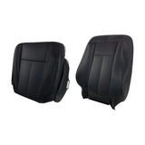 Seat Cover Driver Black Leather Bottom and Top 2Pcs Replacement for 2007-2014 Expedition Sport Utility 4-Door