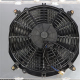 labwork 2-Row Aluminum Core Radiator Replacement for 2002-2007 Impreza Wrx Sti with 12v Fan Shroud