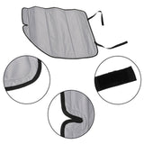 labwork 1 Pair Gray Insulated Blackout Front Door Covers Replacement for 2019-2022 Mercedes-Benz VS30