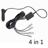 labwork 6M RGB LED Car Interior Fiber Optic Neon EL Wire Strip Atmosphere Light APP