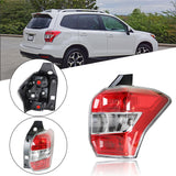 labwork Passenger Side Tail Light Replacement for 2014-2016 Subaru Forester Rear Tail Light Brake Lamp Assembly RH Right Side 84912SG041 SU2819105