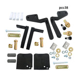 LH & RH Bobtach Handle Wedge Repair Kit 6563107 6563106 Replacement for Bobcat Skid Steer 741 742 743 843