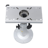 Adjustable Height Locking Boat Seat Pedestal Slide Boat Chair Base