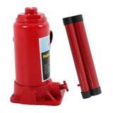 labwork 4 Ton Welded Hydraulic Car Bottle Jack for Auto Repair and House Lift Red