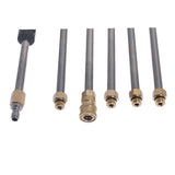 Pressure Washer Extension Wand Set, Power Washer Lance Extension with 5 Nozzle Tips, Quick Connect Power Washer Lance for Outdoor Cleaning and Garden Watering 4000 PSI