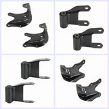 labwork Rear Leaf Spring Shackle Bracket Pair & Repair Kit E0TZ5776A Replacement for 1980-1997 Ford F150 F250 F350 Truck Pickup