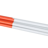 72" Inch Snow Stakes Driveway Markers 1/4 Inch Orange Plow Stakes Without Reflective Tape for Driveway Mark Snow Plow Parking Lots 100pcs