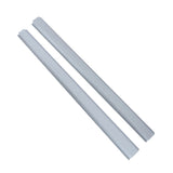 2PCS Left and Right Rocker Panel Replacement for Silverado 1500LD Sierra 1500LD 4 Door Crew Cab 2014-2016 Sliver
