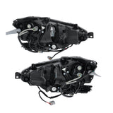 Headlight Headlamp Assembly Single Lens Replacement for IS300/IS250 2014 2015 2016 Replacement for LX2502157 LX2503157 8118553721 8114553721 Driver Side Left LH Passenger Side Right RH