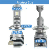 labwork H7 LED Fog Light Bulbs,50W 12000LM 6000K White High brightness Headlights Bulbs Conversion Kit,Pack of 2