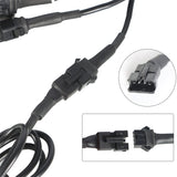 8pcs RGB LED Brake Lights Emergency Beacon Light w/Remote Control Wiring Harness Lab Work Auto
