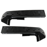 labwork Set of 2 Rear Step Bumper Face Bars with Parking Aid Sensor Holes Replacement for 2015-2020 F150 FO1102383