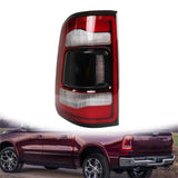 labwork Driver Side LED Tail Light Replacement for 2019-2022 Ram 1500 Smoked Brake LH 55112993AD 55112993AB