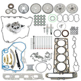 labwork Timing Chain Kit with Head Gasket Bolts & VVT Sprockets for 2010-2012 Chevy GMC Buick 2.0L 2.4L (OE 12578515 12621505)