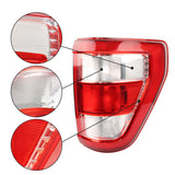 labwork Right Passenger Side Tail Light Assembly Replacement for 2021 2022 Ford F150 XL Halogen Red Lens Rear Brake Lamp ML3Z-13404-E