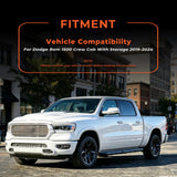 labwork 3-Piece 3D TPE All-Weather Floor Mats for 2019-2024 Ram 1500 Crew Cab New Body w/ Underseat Storage