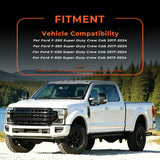 Fit For 2017-2024 Ford F-250/350/450/550 Super Duty Crew Cab TPE Floor Mats Liners