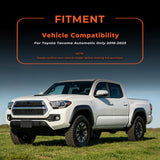 3-Piece TPE All-Weather Floor Mats for 2016-2023 Toyota Tacoma Double Cab