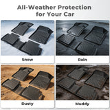 3D Custom TPE Floor Mats Set for 2014-2015 Nissan Altima & 2016-2020 Nissan Maxima