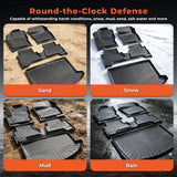 TPE Floor Mats Liner / Trunk Cargo Liner For 2013-2019 Ford Escape