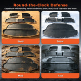 Floor Mats Liners & Trunk Cargo Liner TPE Set For 2020-2025 Toyota Corolla Black