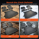 Floor Mats for Toyota Camry 2002-2006, All Weather TPE Floor Liners