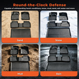 All Weather Floor Mats & Cargo Mat for Ford Escape 2020-2025 2026(Not for Hybrid)