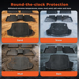 4-Piece All-Weather TPE Floor Mats & Cargo Liner Set for 2025-2026 Toyota Camry