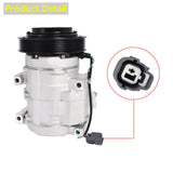 AC Compressor FOR Honda Odyssey 3.5L 2005 2006 2007 Lab Work Auto
