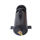 Aluminum 10AN Oil Catch Can Reservoir Tank W/ Breather Filter Baffled Labwork Lab Work Auto