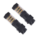 Amber/White Switchback LED Turn Signal Light Bulbs For Chevy Silverado 1500 2500 Lab Work Auto