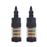 Amber/White Switchback LED Turn Signal Light Bulbs For Chevy Silverado 1500 2500 Lab Work Auto