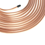Brake Line Tubing Kit Copper coated 25 ft 1/4" Not include 16 Fittings Lab Work Auto