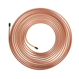 Brake Line Tubing Kit Copper coated 25 ft 1/4" Not include 16 Fittings Lab Work Auto