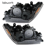 Clear Lens Headlight Black For 2005-07/08 Nissan Pathfinder/Frontier RH & LH Lab Work Auto