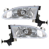 Corner Parking Signal Lights Head Lights Combo Set For 1998-2000 TOYOTA COROLLA Lab Work Auto