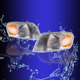 Corner Parking Signal Lights Head Lights Combo Set For 1998-2000 TOYOTA COROLLA Lab Work Auto