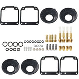 4PCS Carburetor repair kits Carb Diaphragms For HONDA VF500C V30 VF500F