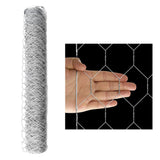 Galvanized Poultry Wire Netting 2" Hexagonal Mesh Wire Fence Suit for Family Craft Projects Chicken Netting Garden Fencing Backyard Fencing (4ft x 150ft)