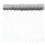 Galvanized Poultry Wire Netting 2" Hexagonal Mesh Wire Fence fit for Family Craft Projects Chicken Netting Garden Fencing Backyard Fencing (2ft x 150ft)