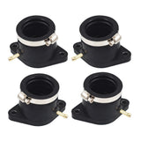 4×Carburetor Intake Manifold Boot Joint Carb Holder Fit For Yamaha XJ650 XJ750