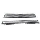 Front Bumper Grille For 2007-2014 Tahoe/Suburban/Avalanche Black Plastic Mesh